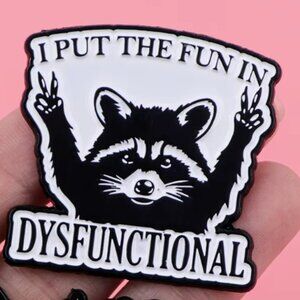 Raccoon - Enamel Pin